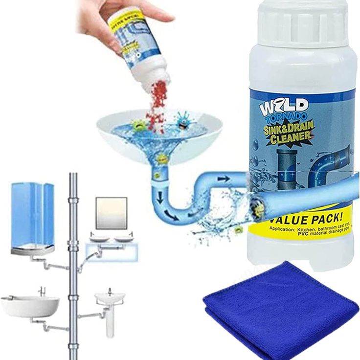 Instant Sink & Drain Cleaner Powder