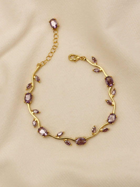 Imported Tulip Floral Bracelet