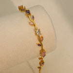 Imported Tulip Floral Bracelet