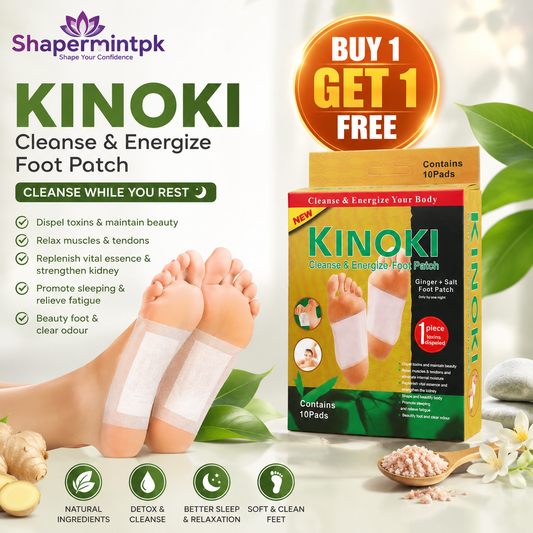 Imported Kinoki Herbal Foot Care Pads ( BUY 1 GET 1 FREE) PACK OF 20