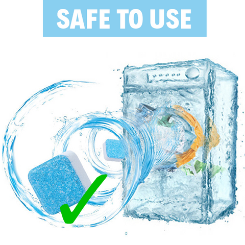 imported Washing Machine Cleaning Tablets – 10 Tablets Pack