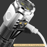 Three-Eyed Monster Mini Flash Super Power Flashlight