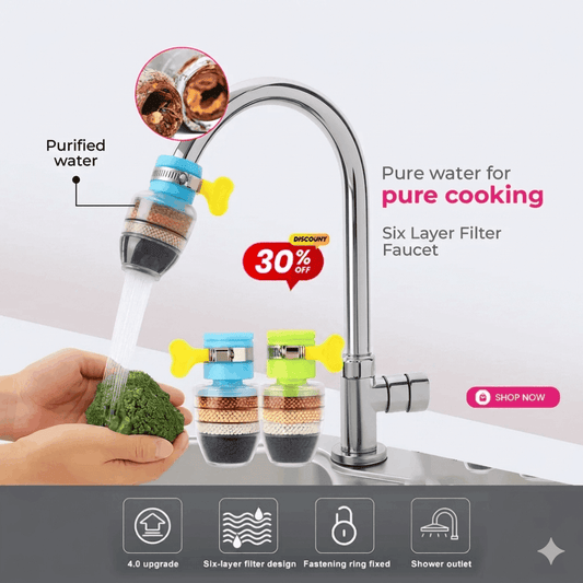 Six Layer Filter Faucet